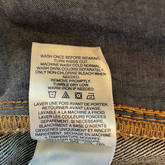 Lands' End Men's Dark Blue Jeans - Picture 7 of 7